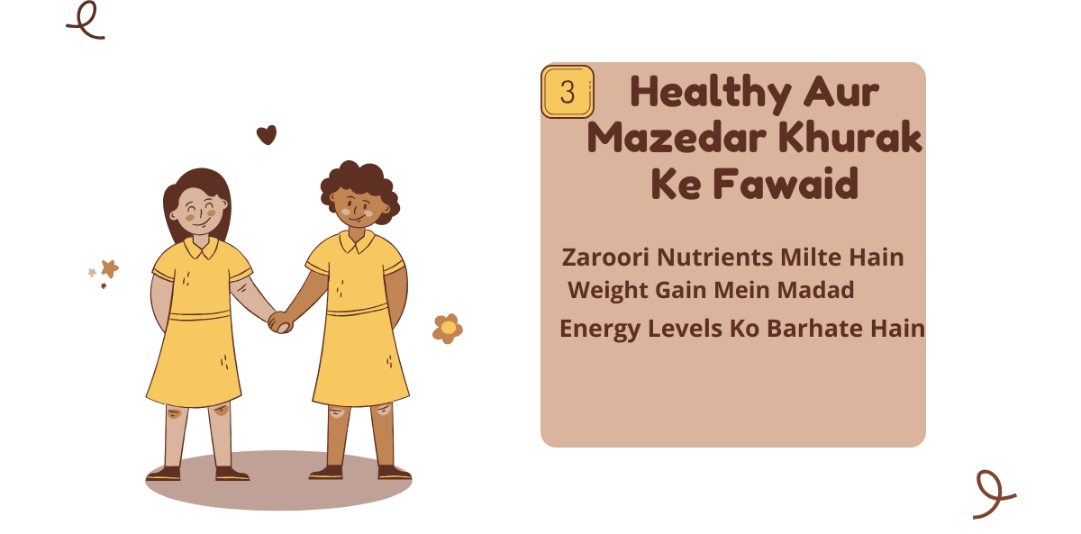 kamzor bachon ka wazan barhane ka tarika 